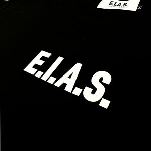 E.I.A.S. LOGO TEE -BLACK-