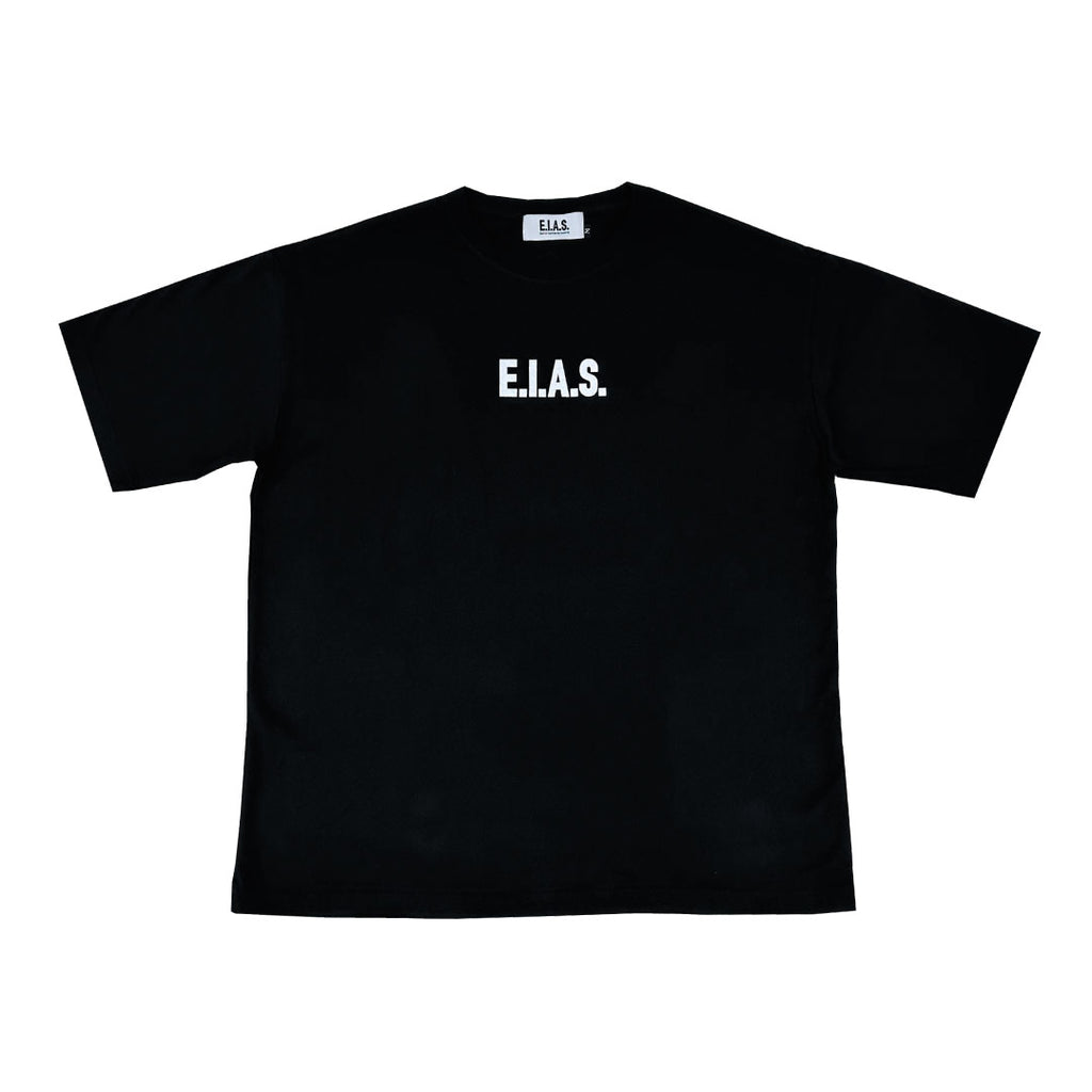 E.I.A.S. LOGO TEE -BLACK-