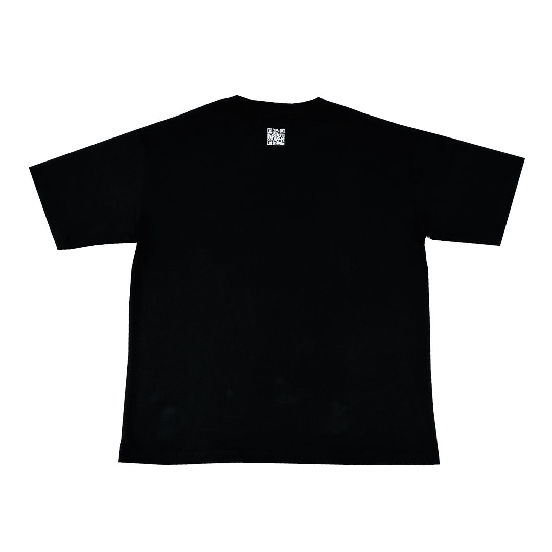 E.I.A.S. LOGO TEE -BLACK-