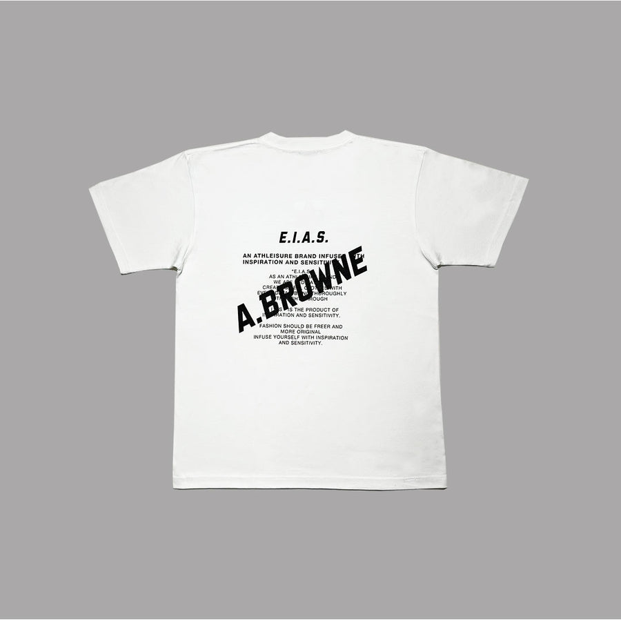 E.I.A.S.×Andrew.Brown　collaboration TEE -RED-