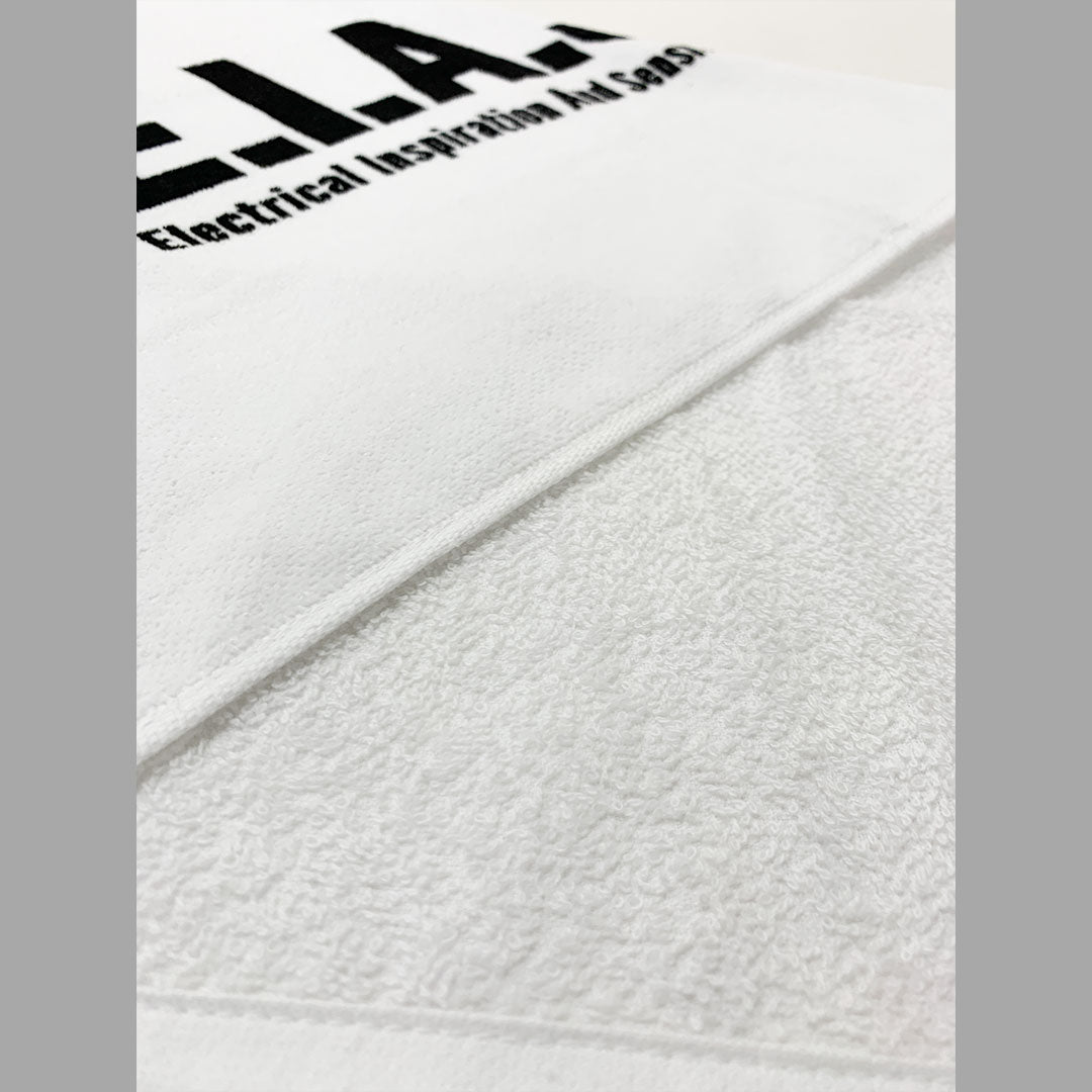 E.I.A.S. LOGO TOWEL - WHITE