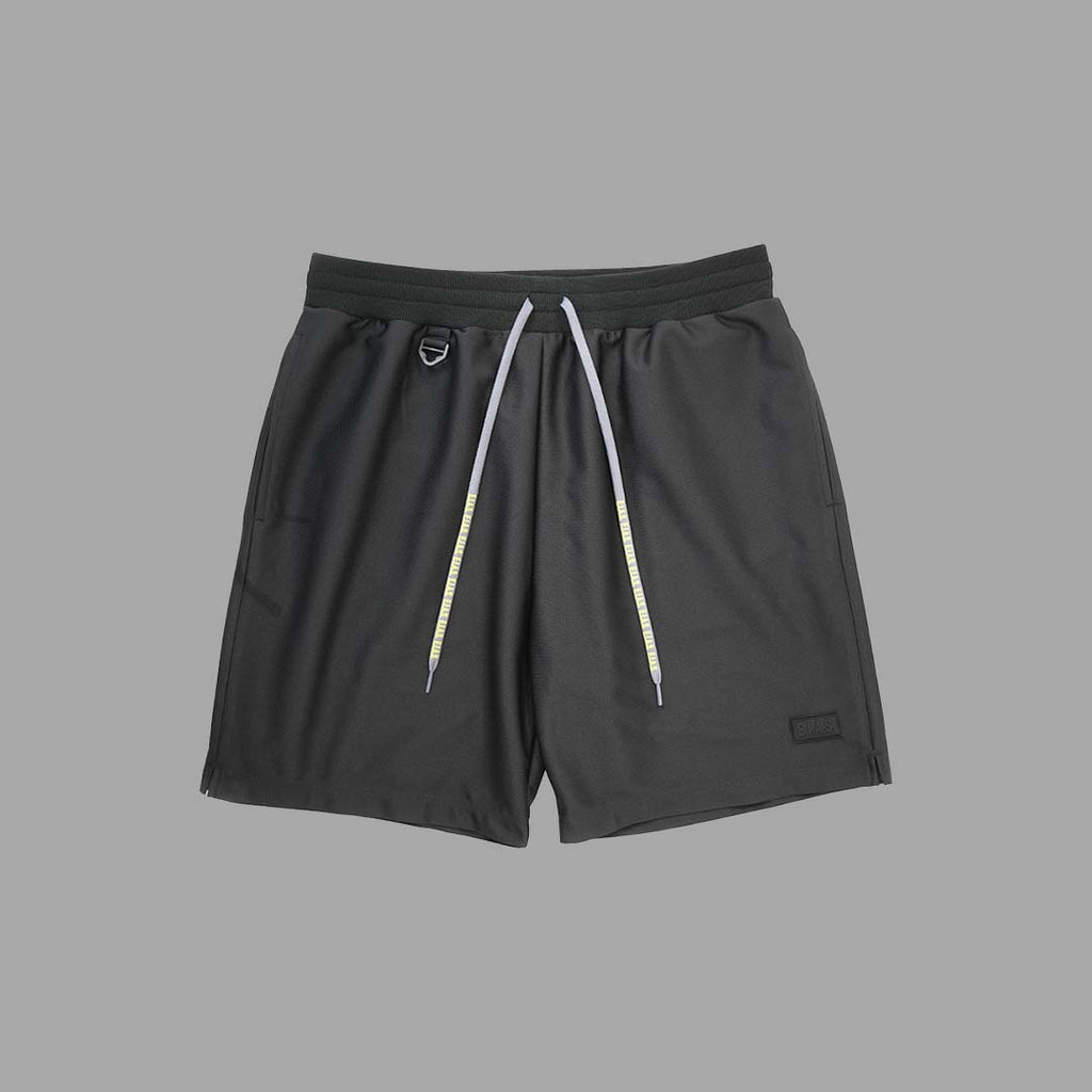 TRAINEE EASY SHORTS - GRAYYELLOW