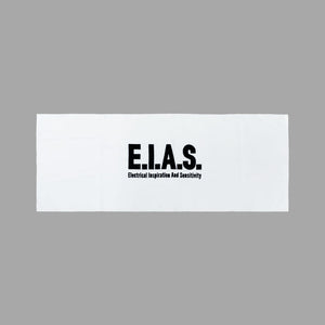 E.I.A.S. LOGO TOWEL - WHITE