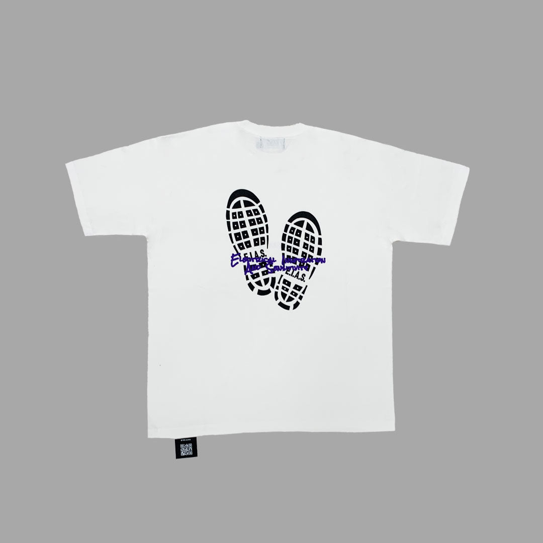 FOOT PRINTS TEE.