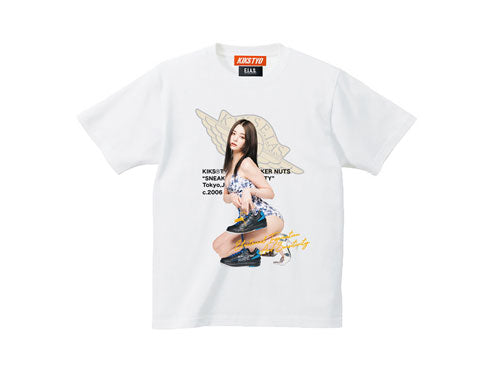 予約商品：KIKSTYO × E.I.A.S. GIRLS TEE / 瑛茉ジャスミン AJ 2 RETRO LOW SP"OFF-WHITE"